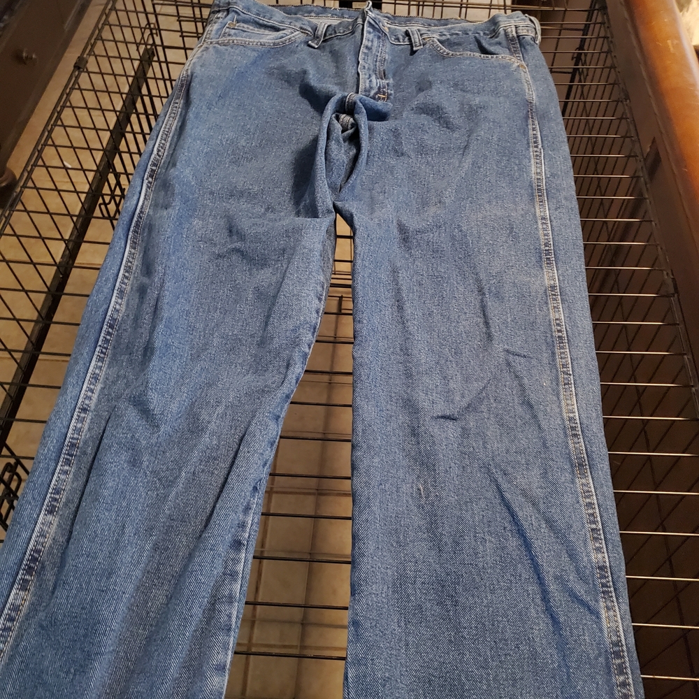 Wrangler Men's Straight Blue Jeans